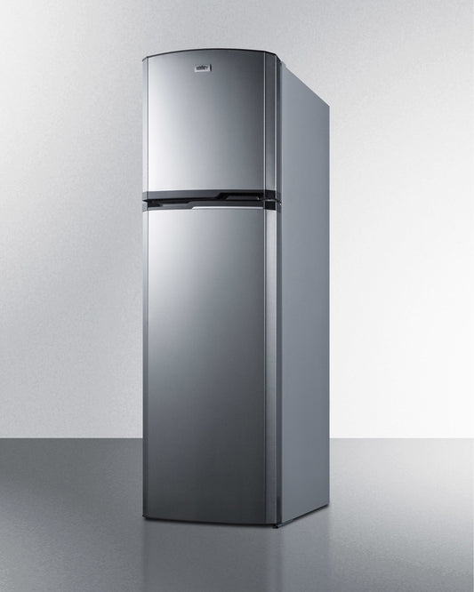 Summit - 22" Wide Top Mount Refrigerator-Freezer With Icemaker | FF948SSIM