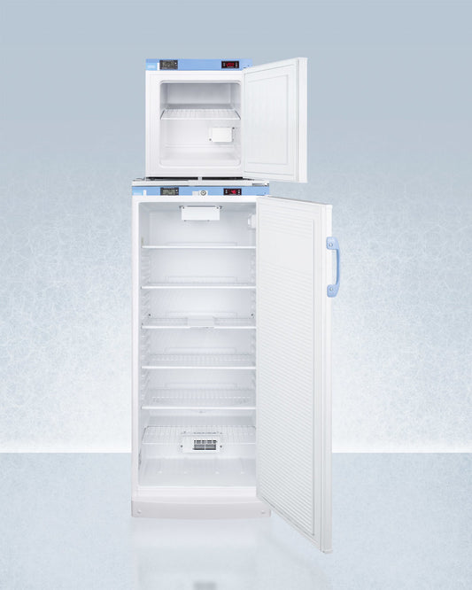 Accucold Summit - 24" Wide All-Refrigerator/All-Freezer Combination | FFAR10-FS24LSTACKMED2