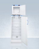 Accucold Summit - 24" Wide All-Refrigerator/All-Freezer Combination | FFAR10-FS24LSTACKMED2