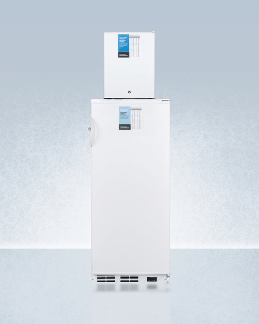 Accucold Summit - 24" Wide All-Refrigerator/All-Freezer Combination | FFAR10-FS30LSTACKPRO