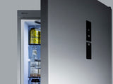 Summit - 24" Wide Bottom Freezer Refrigerator | FFBF249SS