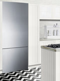 Summit - 28" Wide Built-In Bottom Freezer Refrigerator With Icemaker | FFBF279SSBIIM