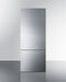 Summit - 28" Wide Bottom Freezer Refrigerator | FFBF279SS