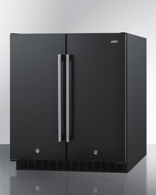 Summit -30" Wide Built-In Refrigerator-Freezer | FFRF3070B