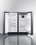Summit -30" Wide Built-In Refrigerator-Freezer | FFRF3070BIF