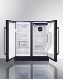 Summit -30" Wide Built-In Refrigerator-Freezer | FFRF3070B