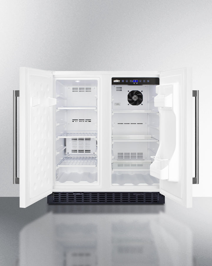 Summit - 30" Wide Built-In Refrigerator-Freezer | FFRF3075W