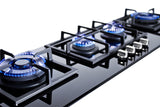 Summit - 44" Wide 4-Burner Gas Cooktop | GC443BGL