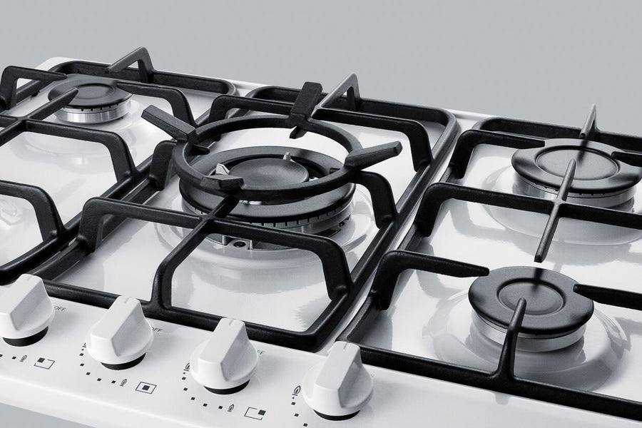 Summit - 30" Wide 5-Burner Gas Cooktop | GC5271WTK30