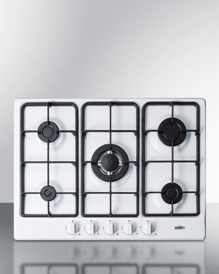 Summit - 27" Wide 5-Burner Gas Cooktop | GC5271W