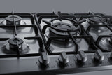 Summit - 30" Wide 5-Burner Gas Cooktop