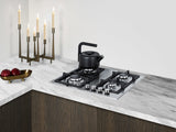 Summit - 24" Wide 4-Burner Propane Gas Cooktop In Stainless Steel
