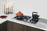 Summit - 34" Wide 5-Burner Propane Gas Cooktop In Stainless Steel