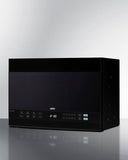 Summit - 24" Wide Electric Smooth-Top Range, 24" Under Cabinet Convertible Range Hood, and 24" Wide Over-the-Range Microwave Bundle