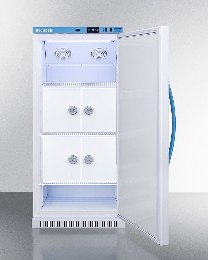 Summit - 8 cu.ft. MOMCUBE Breast Milk Refrigerator/Microwave Combination 
 | MLRS8MCLK-SCM1000SS