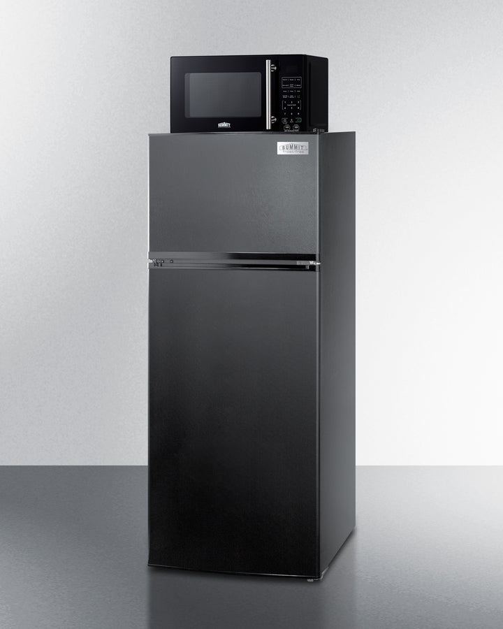 Summit - Microwave/Refrigerator-Freezer Combination with Allocator