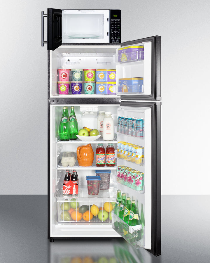 Summit - Microwave/Refrigerator-Freezer Combination with Allocator