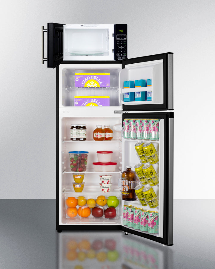 Summit - Microwave/Refrigerator-Freezer Combination with Allocator | MRF73PLA