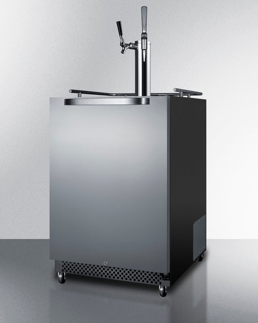 Summit - 24" Wide Built-In Outdoor Cold Brew/Nitro-Infused Coffee Kegerator | SBC696OSCMTWIN