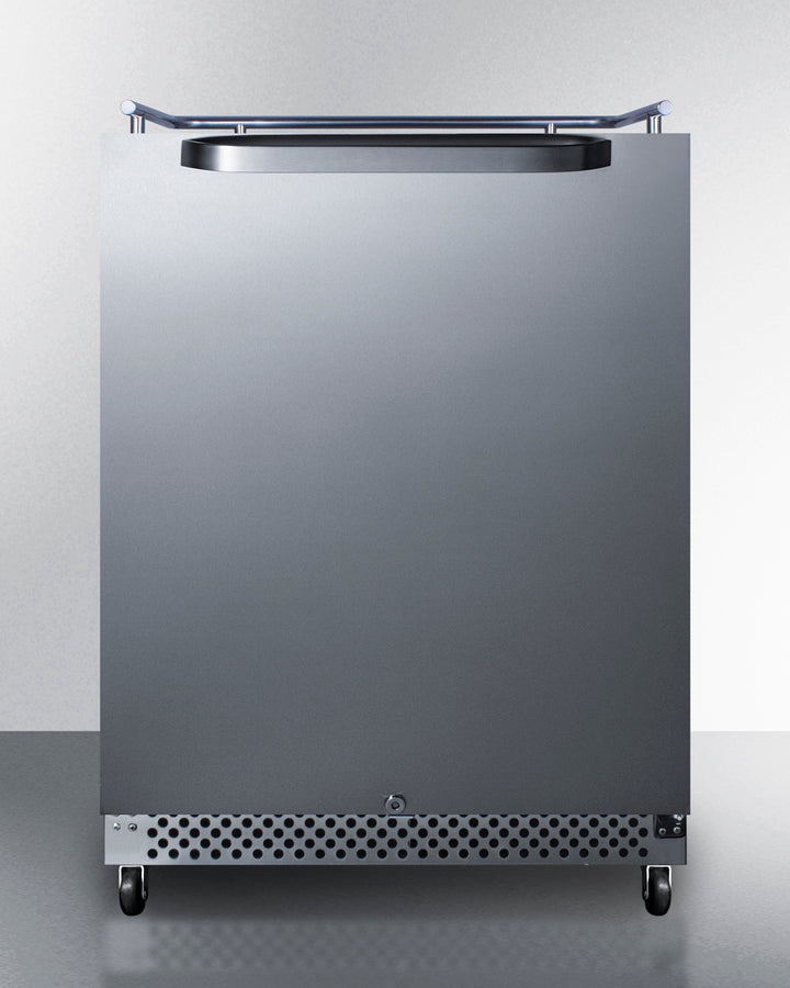 Summit - 24" Wide Built-In Outdoor Kegerator | SBC696OSNK