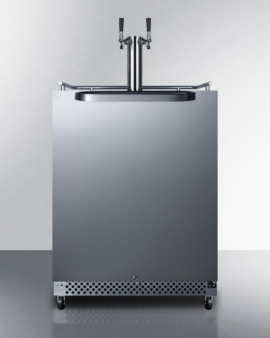 Summit - 24" Wide Built-In Outdoor Nitro-Infused Coffee Kegerator | SBC696OSNCF