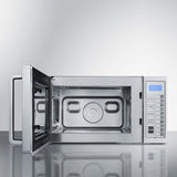Summit - 20" Wide Electric Coil Range and Commercial Microwave Bundle