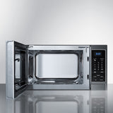 Summit - 24" Wide Electric Smooth-Top Range, 18" Wide Built-In or Freestanding All-Refrigerator, ADA Compliant, and Compact Microwave Bundle