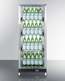 Summit - 24" Wide Mini Reach-In Beverage Center with Dolly | SCR1156RI