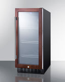 Summit - 15" Wide Built-In Beverage Center (Panel Not Included) | SCR1536BGPNR