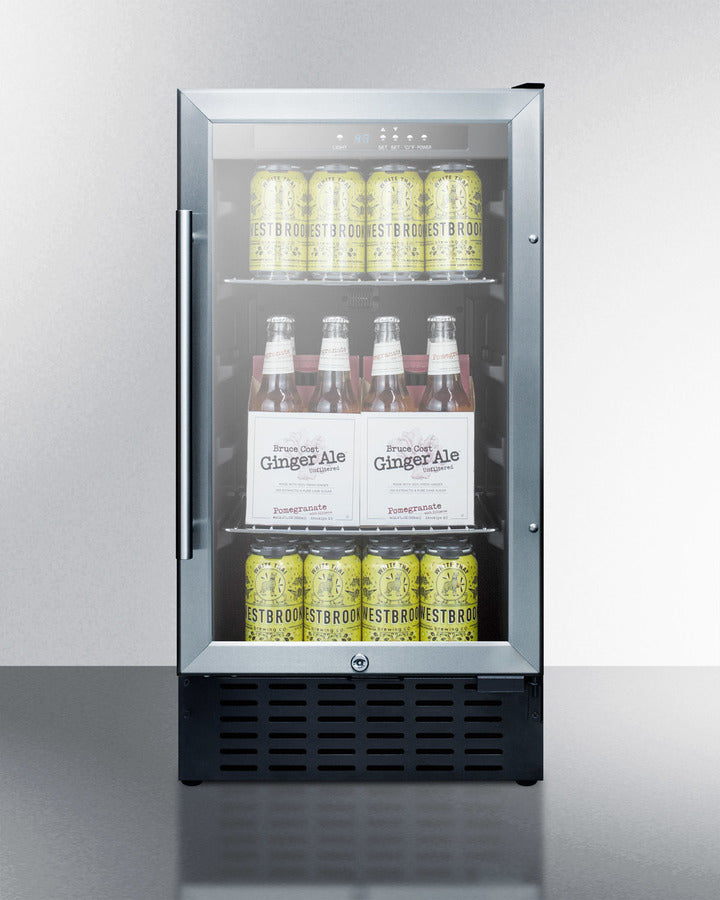 Summit -18" Wide Built-In Beverage Center, ADA Compliant | SCR1841BADA