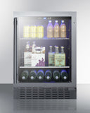 Summit - 24" Wide Built-In Beverage Cooler | SCR2466B