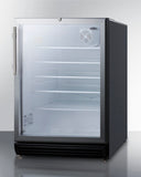 Summit - 24" Wide Beverage Center | SCR600BGLMBL