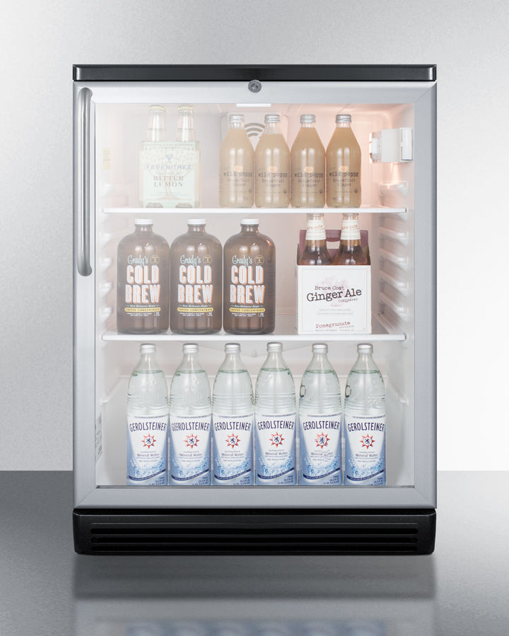 Summit - 24" Wide Built-In Beverage Center | SCR600BGLBITB