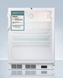 Summit - 24" Wide Built-In All-Refrigerator, ADA Compliant | SCR600GLBIADAGP