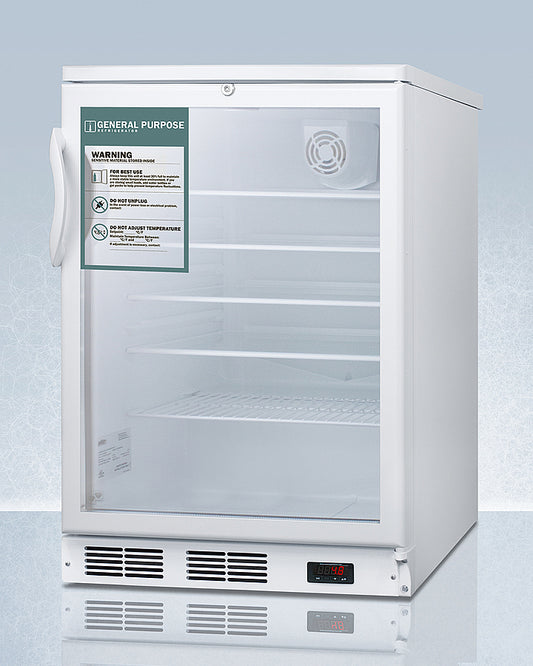 Summit - 24" Wide All-Refrigerator | SCR600GLGP