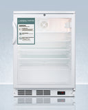 Summit - 24" Wide All-Refrigerator | SCR600GLGP