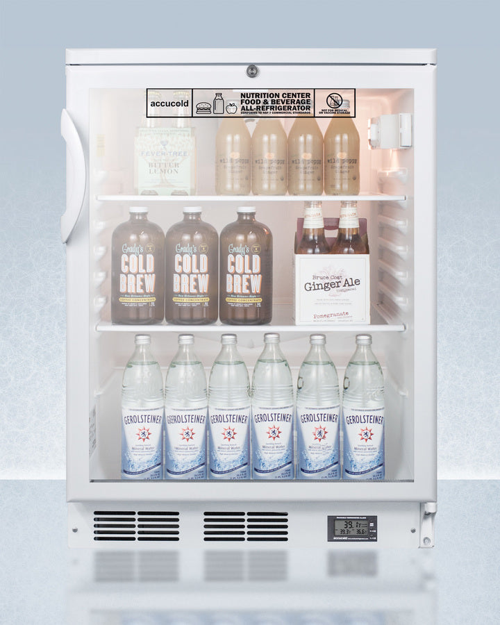 Summit - 24" Wide Built-In Beverage Center | SCR600GLBINZ