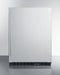 Summit - 24" Wide Built-In Beverage Center | SCR610BLSDCSS