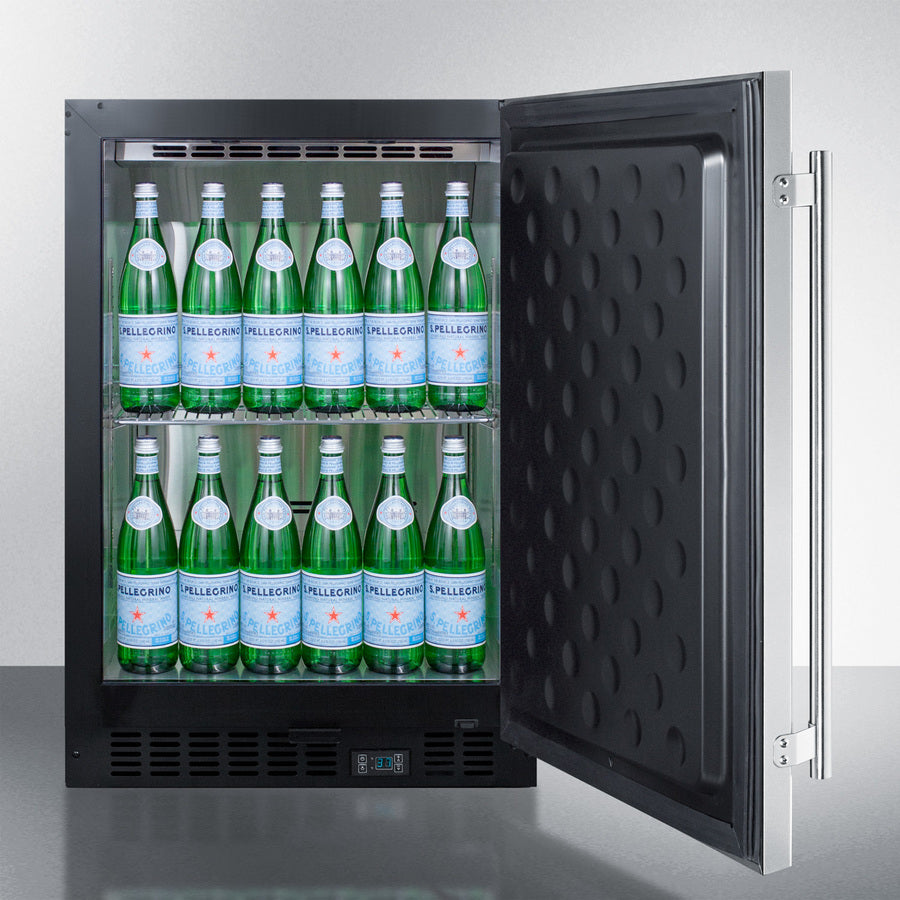 Summit - 24" Wide Built-In Beverage Center | SCR610BLSD