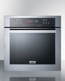 Summit - 24" Wide Electric Wall Oven, 115V | SEW24115