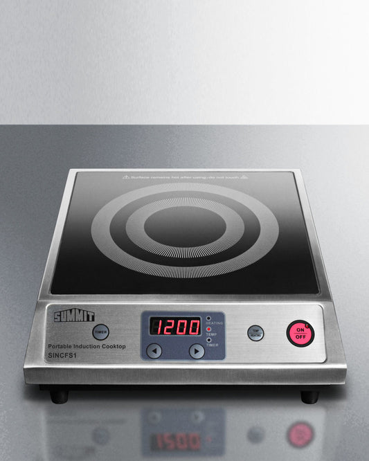 Summit - Portable 115V Induction Cooktop | SINCFS1
