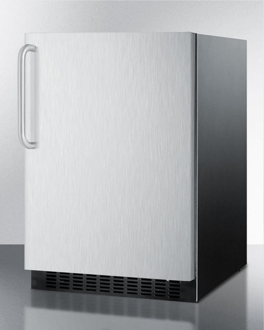 Summit - 24" Wide Built-In All-Refrigerator | FF64BXSSTB