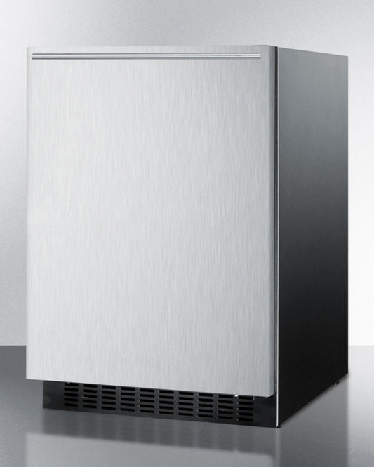 Summit - 24" Wide Built-In All-Refrigerator |  FF64BXSSHH