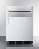 Summit - 24" Wide Outdoor All-Refrigerator, with Speed Rail | SPR7BOSSTSR