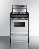 Summit - 20" Wide Electric Coil Range and Commercial Microwave Bundle