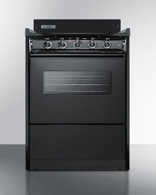 Summit - 24" Wide Electric Coil Range | TEM610CW