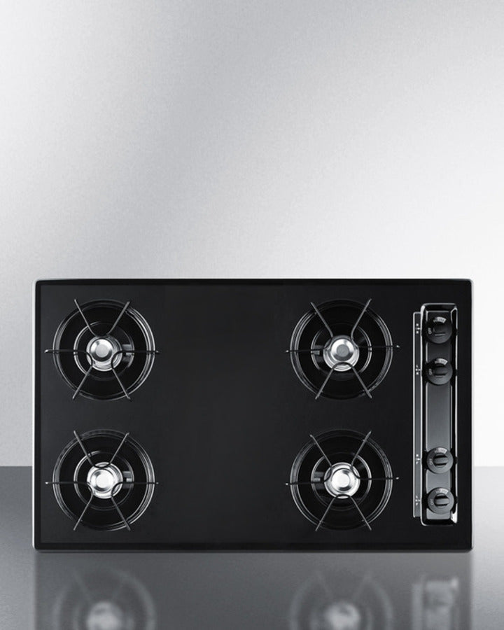 Summit - 30" Wide 4-Burner Gas Cooktop | TNL05P