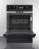 Summit - 15" wide fit for built-in or freestanding use in the home or commercial settings and 24" Wide Gas Wall Oven Bundle