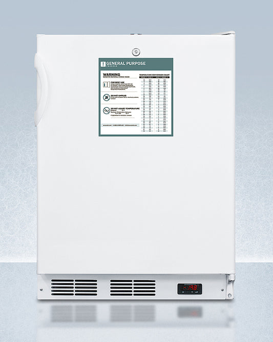 Accucold Summit - 24" Wide Built-In All-Freezer, ADA Compliant | VT65MLBIADAGP