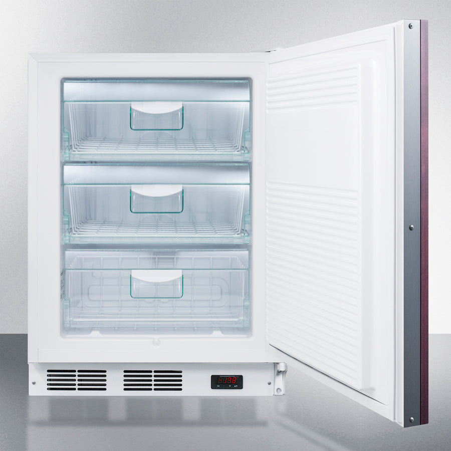 Accucold Summit - 24" Wide Built-In All-Freezer, ADA Compliant (Panel Not Included) | VT65MLBIIFADA